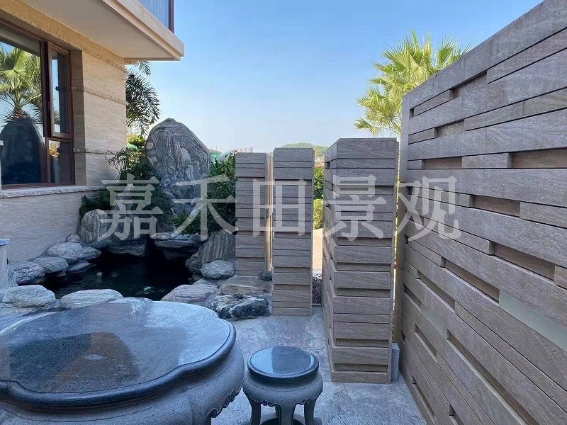 石墻景觀(guān)設(shè)計(jì)通常會(huì)用到的手法