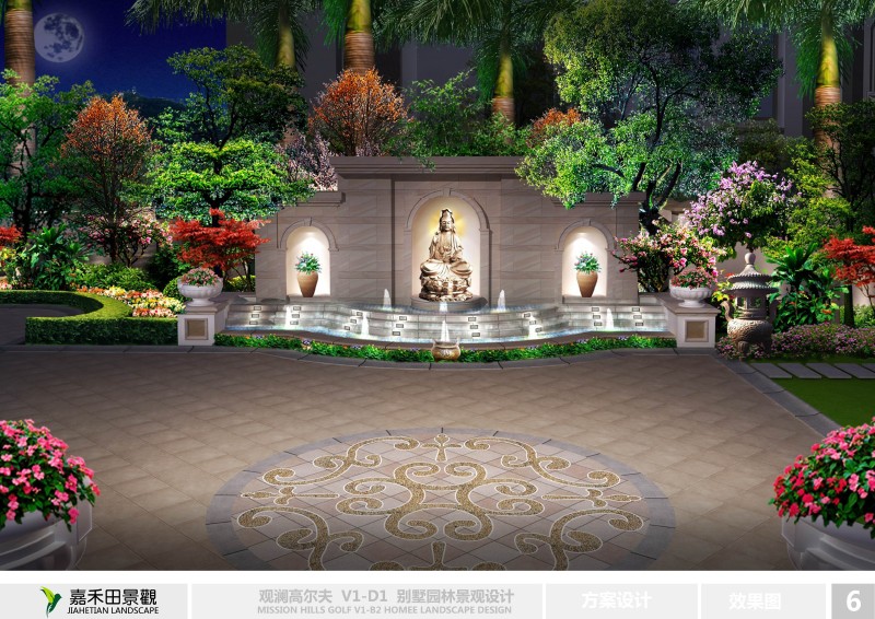 別墅花園設(shè)計怎能少得了燈的裝飾？